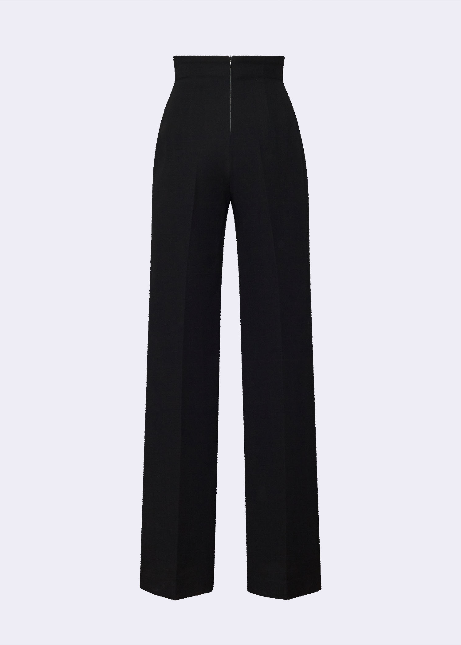 3047 Black - Polyester Pants With Pearl - POEM